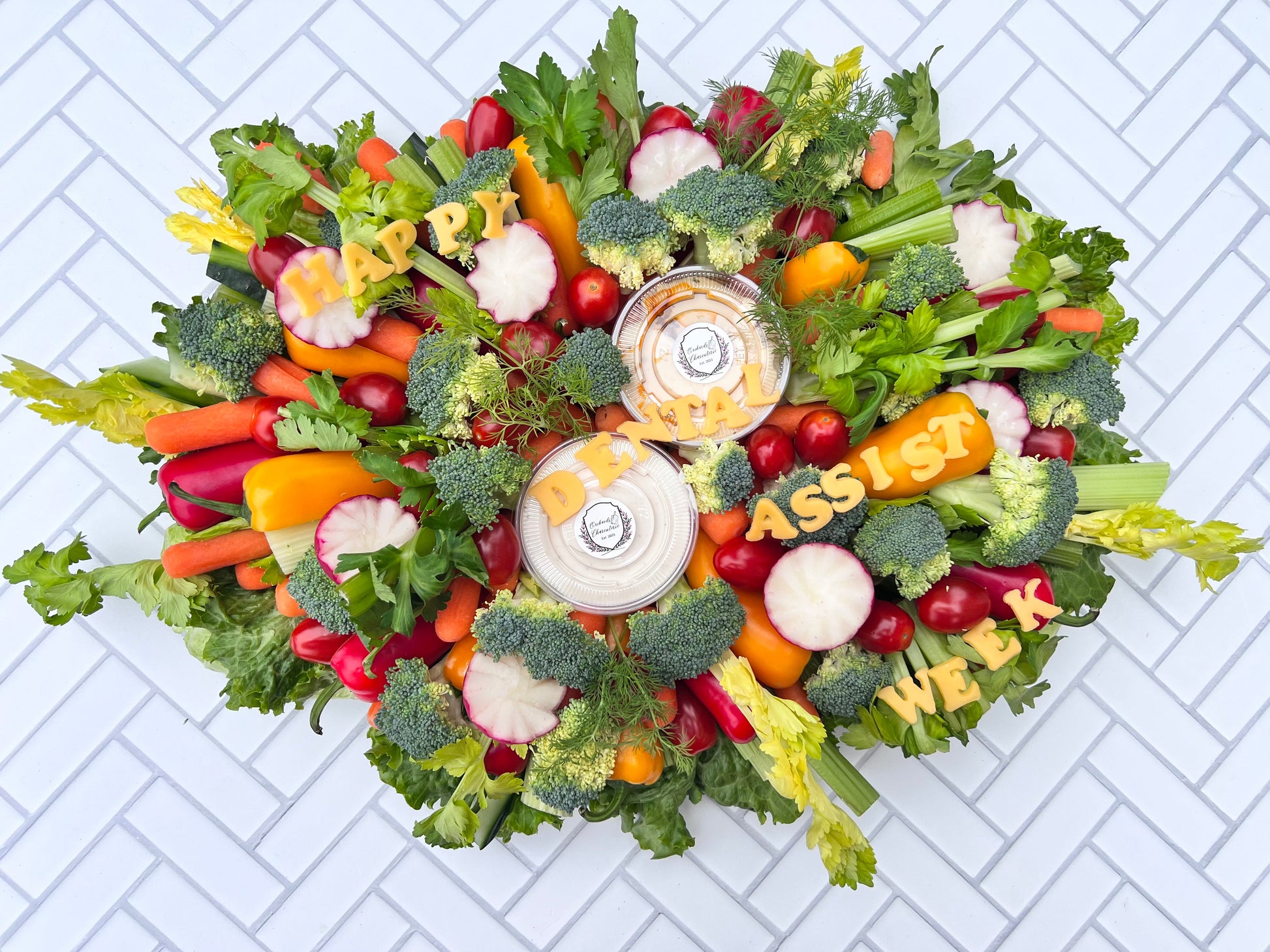 Crudités for Dental Assistant Week