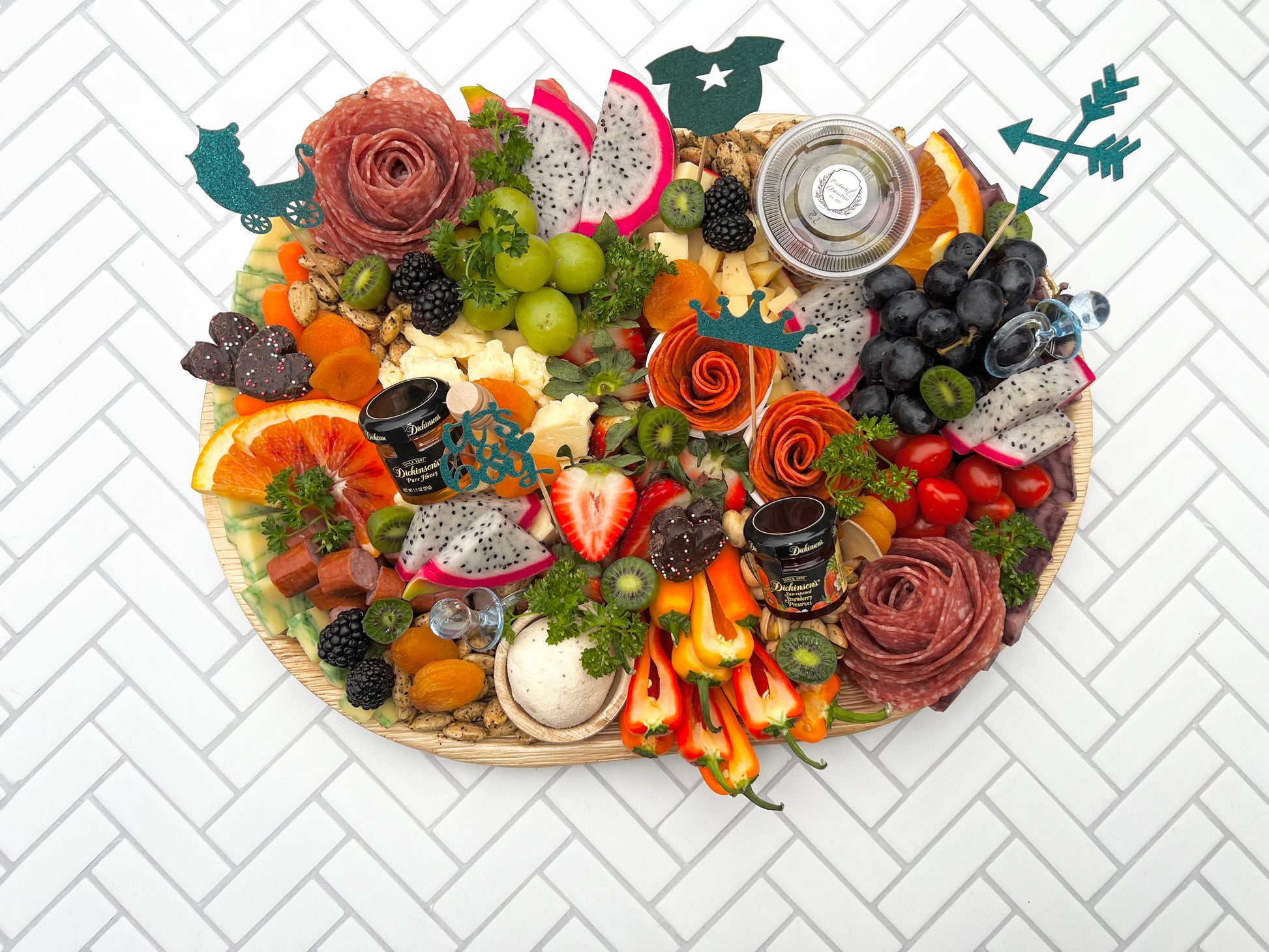 Boy- Baby shower platter 
