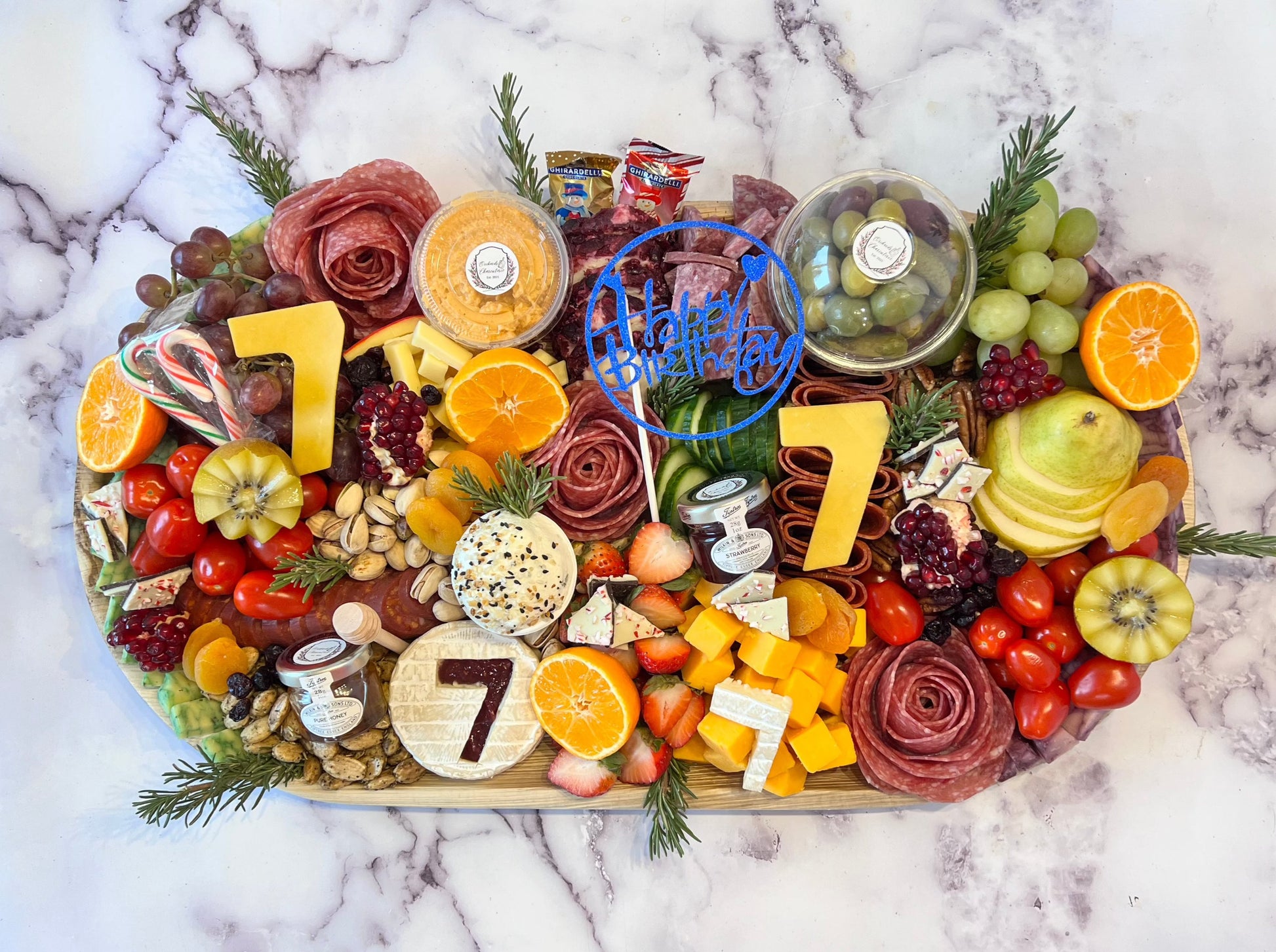 Special 7th bday platter 